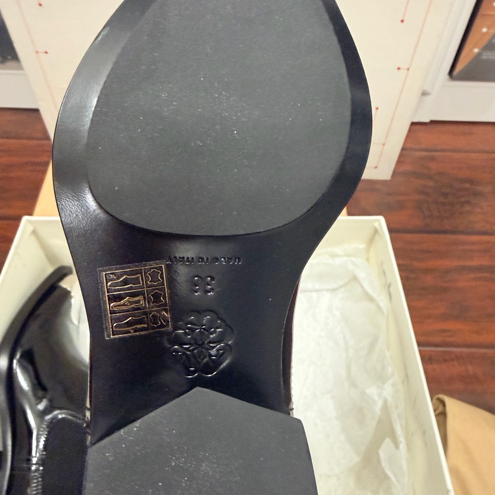 Alexander McQueen Black Boots with Silver Accents - Picture 6 of 7